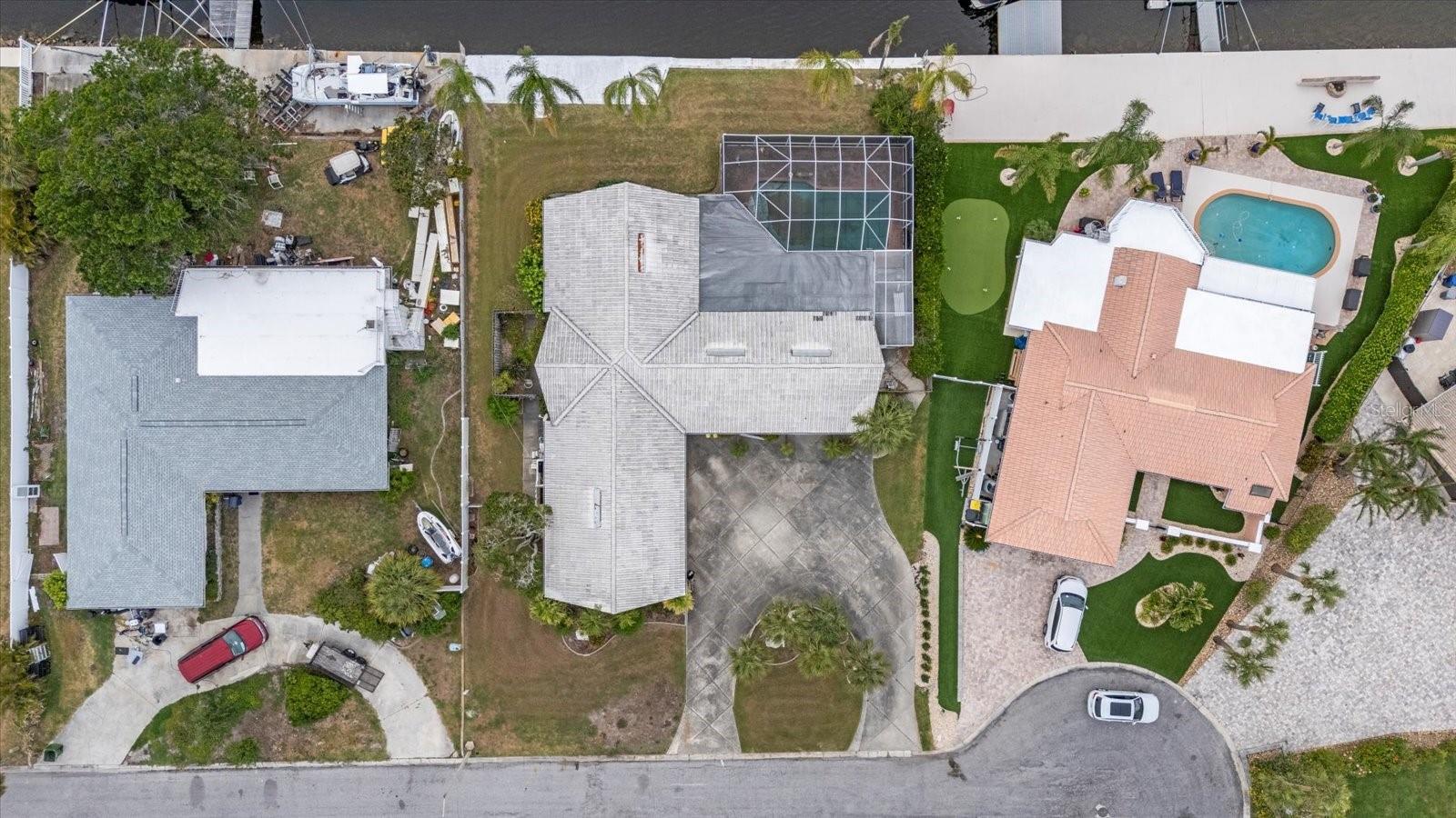 aerial view
