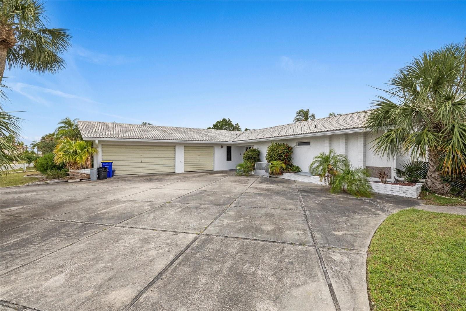 Front driveway