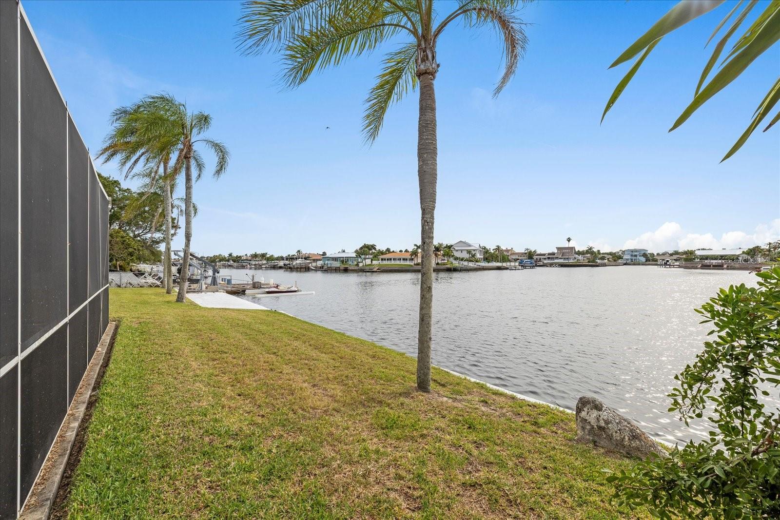 Wide canal views