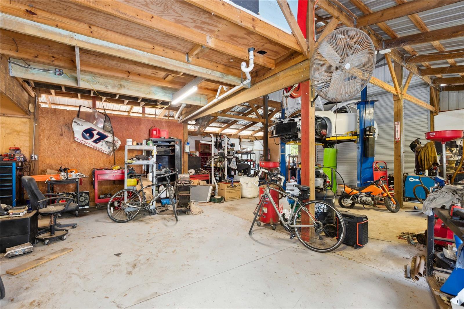Workshop in Barn