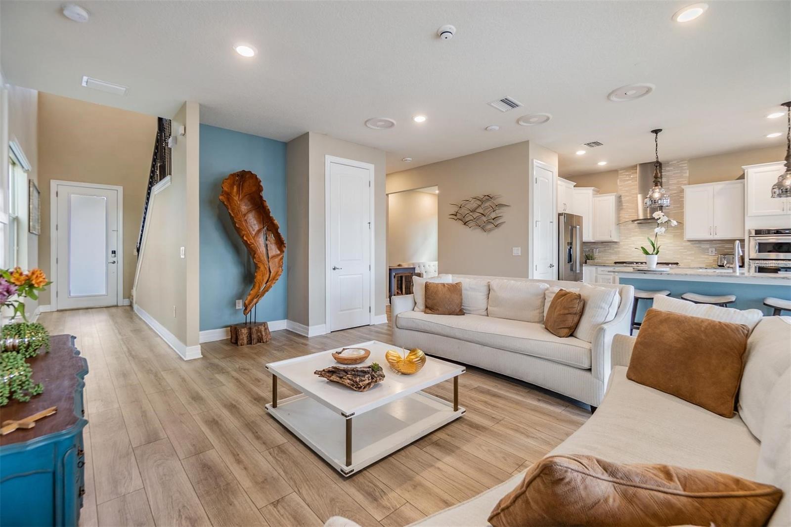 open concept living makes entertaining a breeze