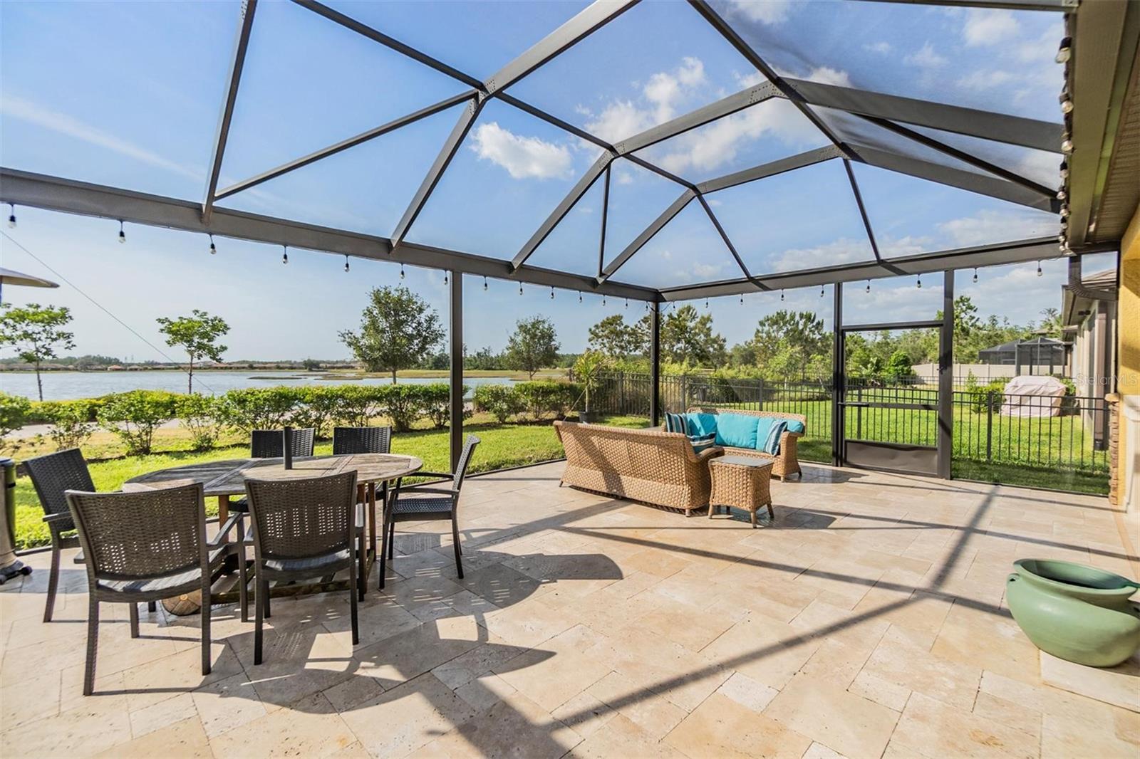 Tons of space for entertaining or relaxing outdoors