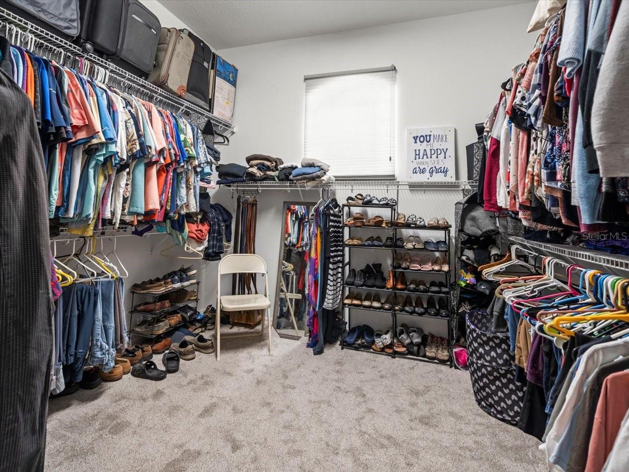 Primary Walk-in closet