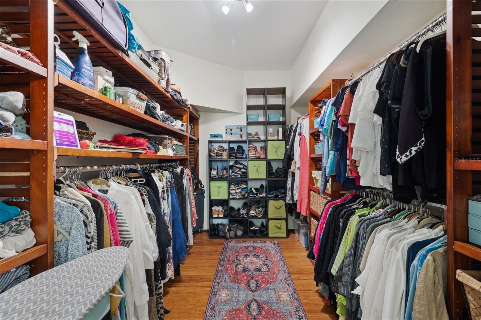 Primary walk-in closet