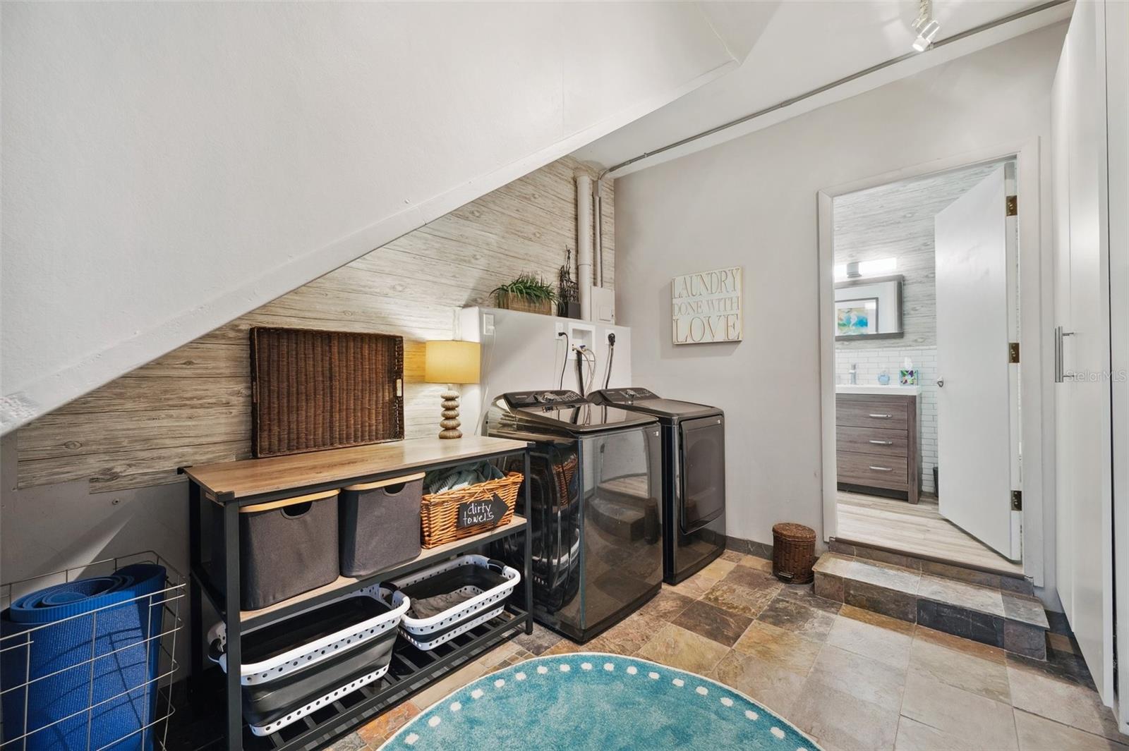 The Strand Laundry area