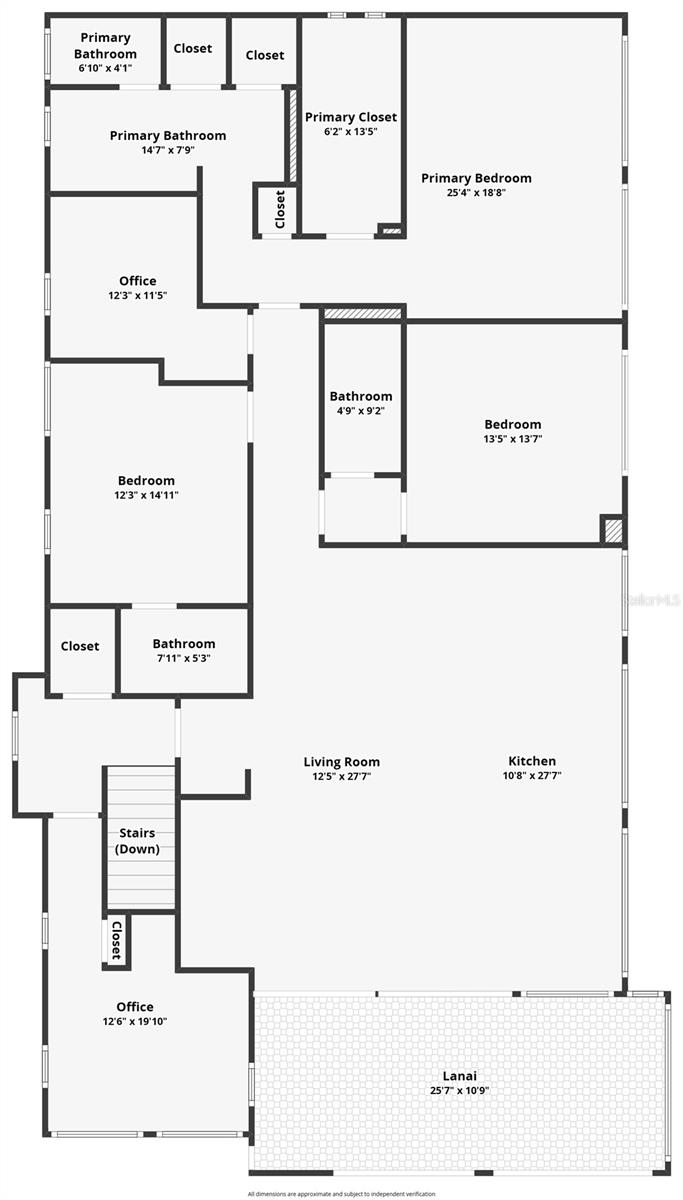 Main house floor plan