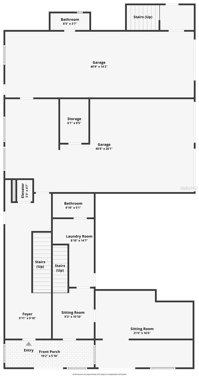 3rd House  floor plan/ Garages