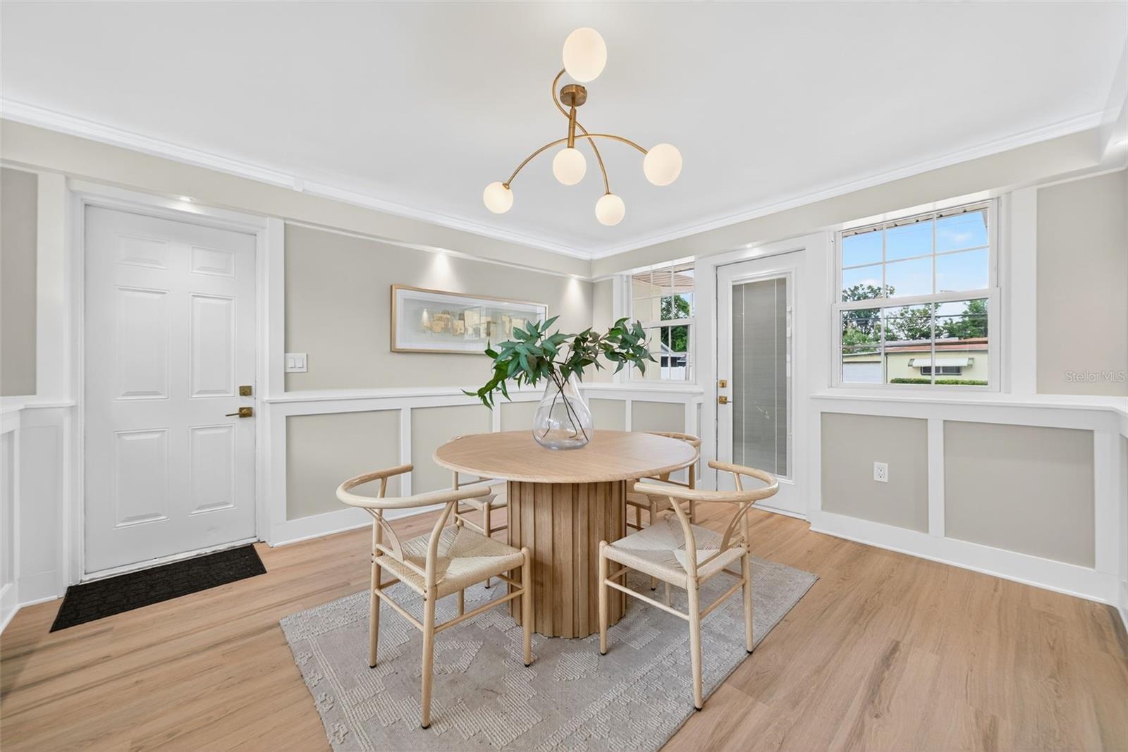 Dining Room with Acess to the Garage