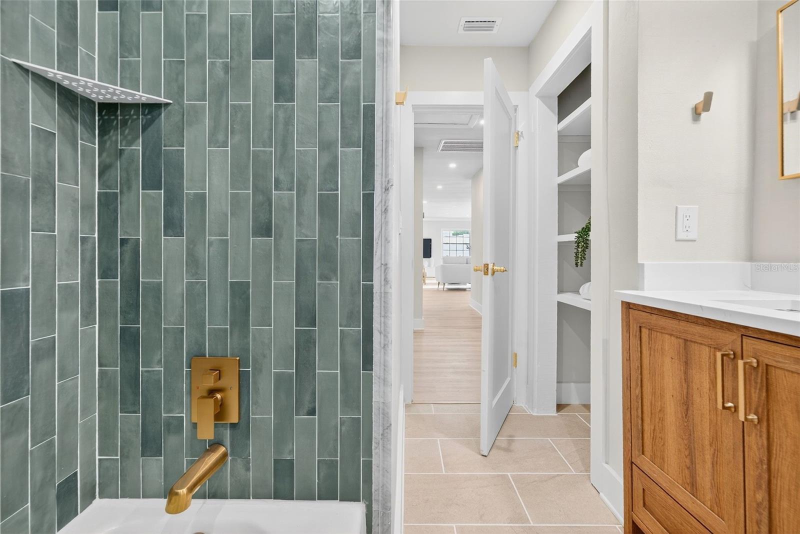 Hallway Bathroom