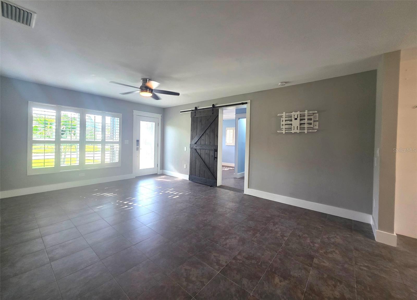 Living room / primary bedroom entryway.