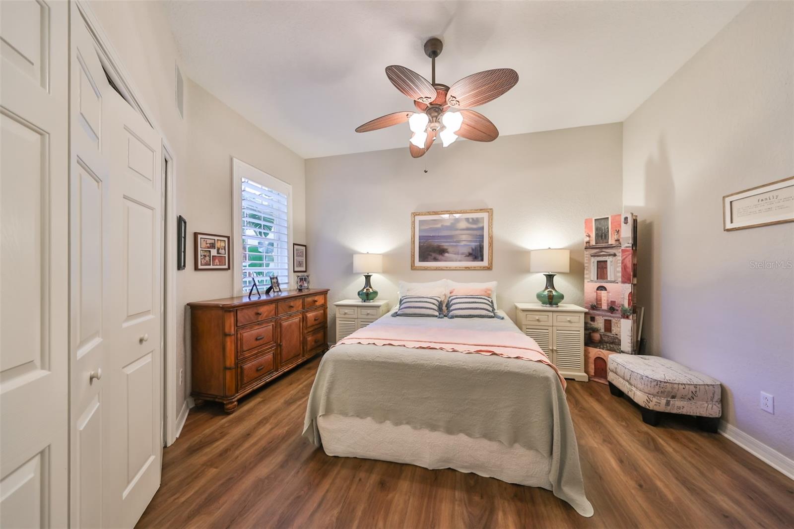 Bedroom #3 is spacious, bright and well appointed.