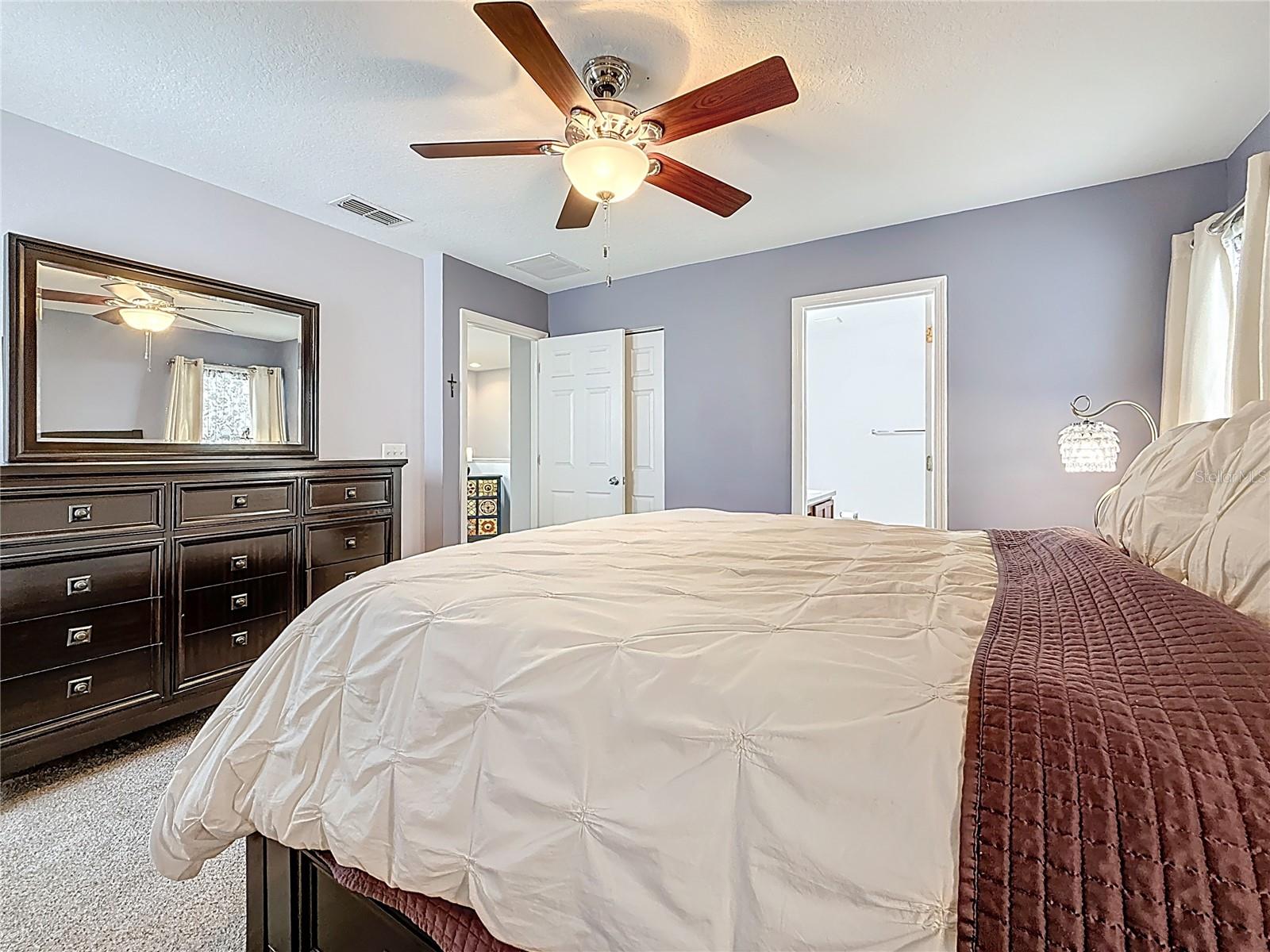 Primary Suite with Walk-In Closet and En-Suite Bath