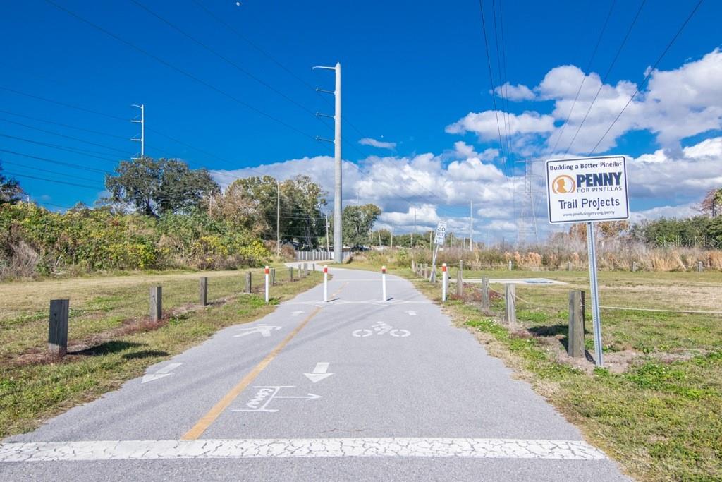 Duke Energy Trail located behind the subdivision