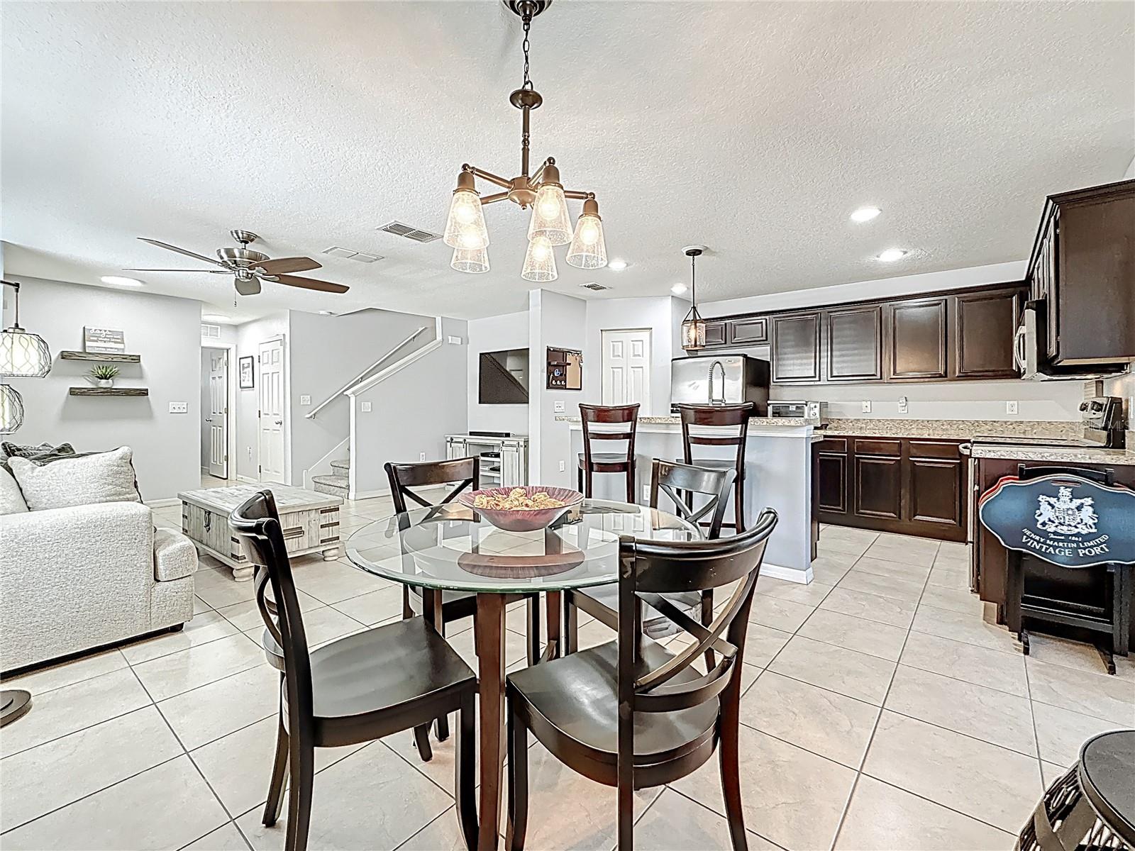 Dining Room - Living Room - Kitchen