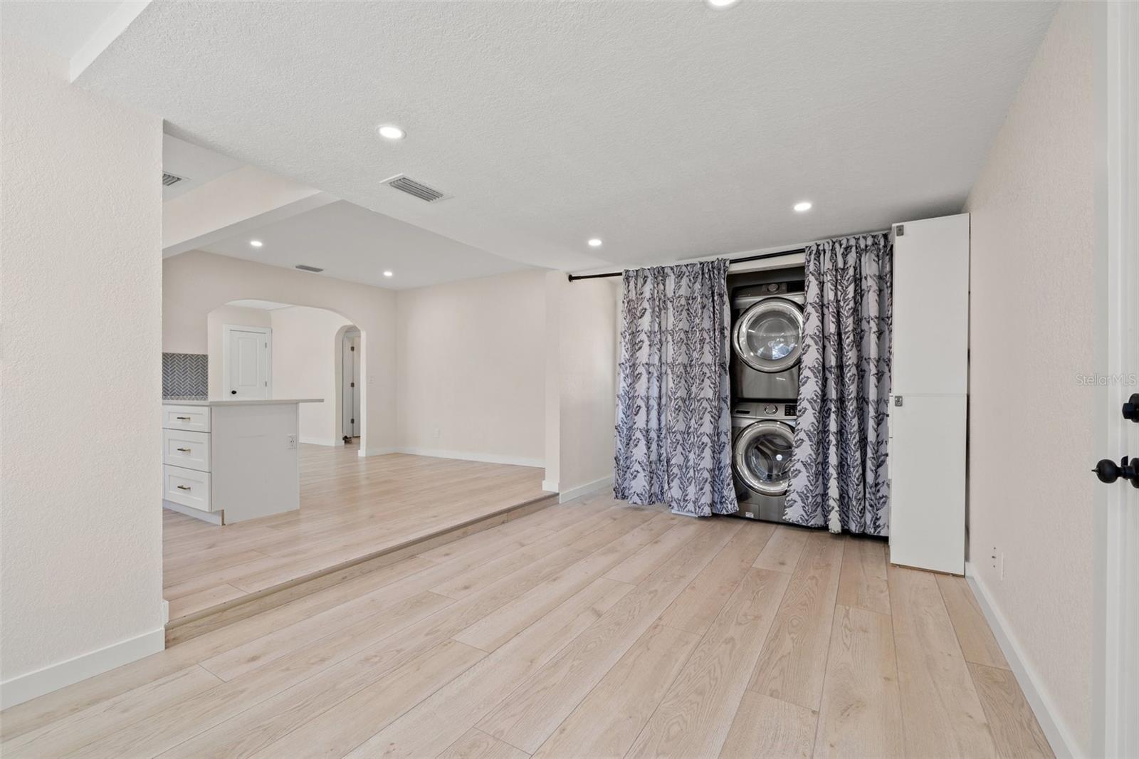 Interior laundry