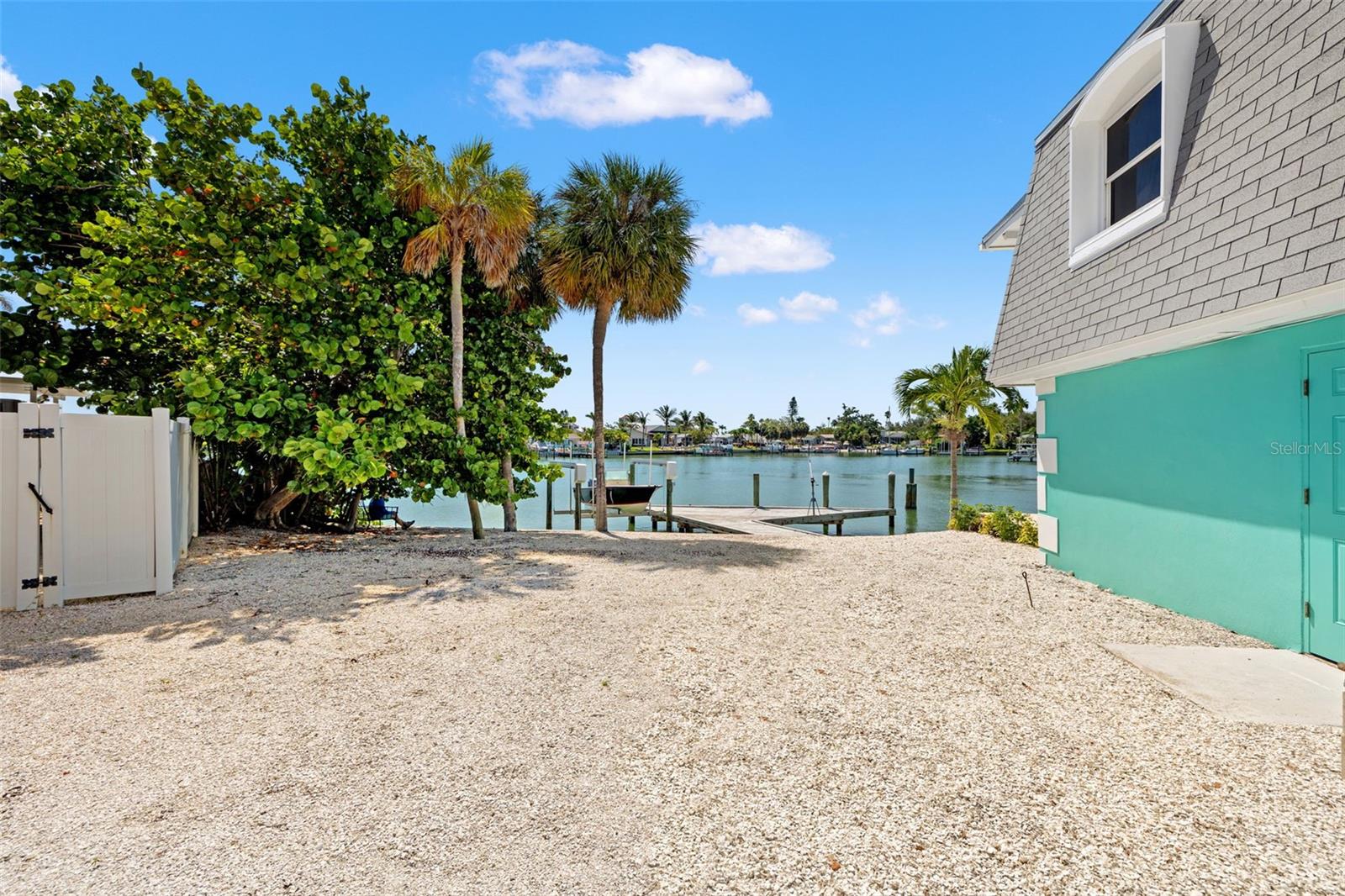 Spacious yard with room for a pool, paddle boards, kayaks, etc.