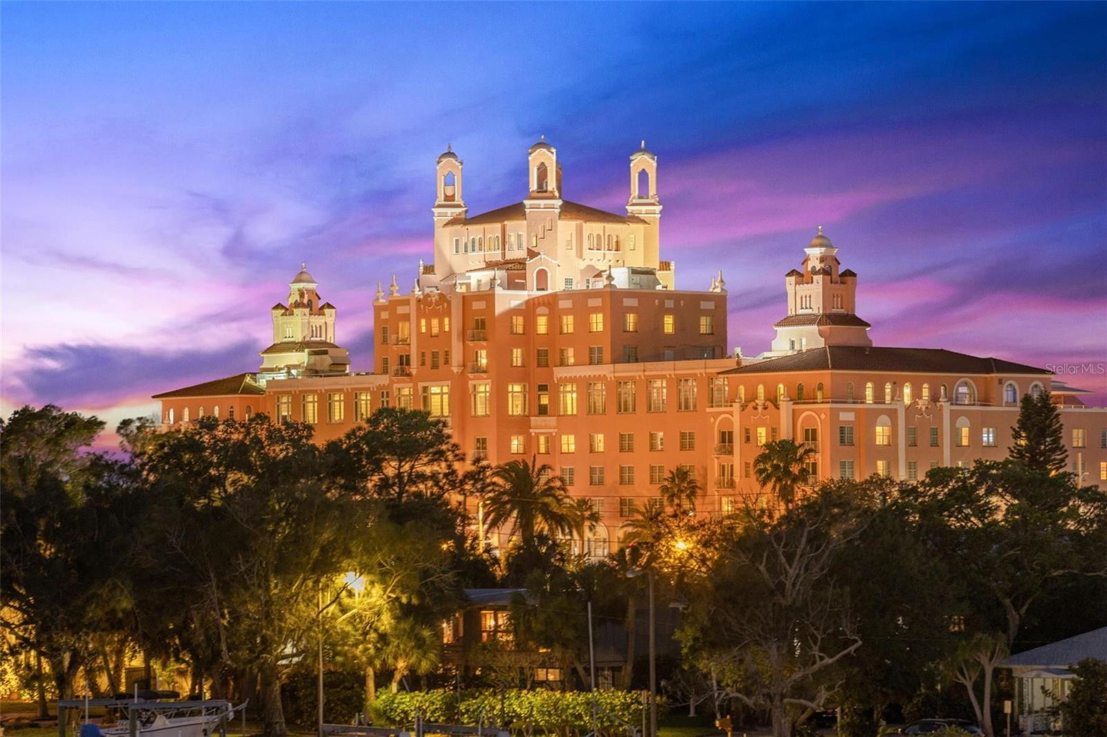 The Don CeSar at night