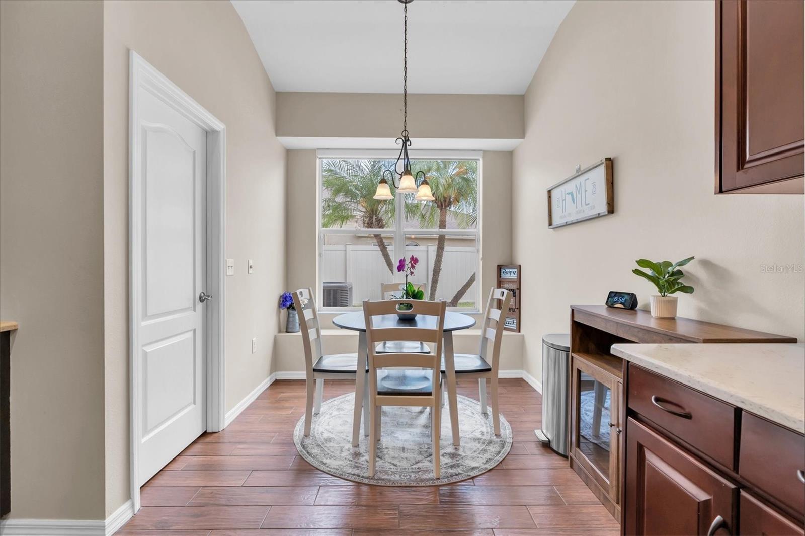 Dining Space in Kitchen with Panoramic Windows