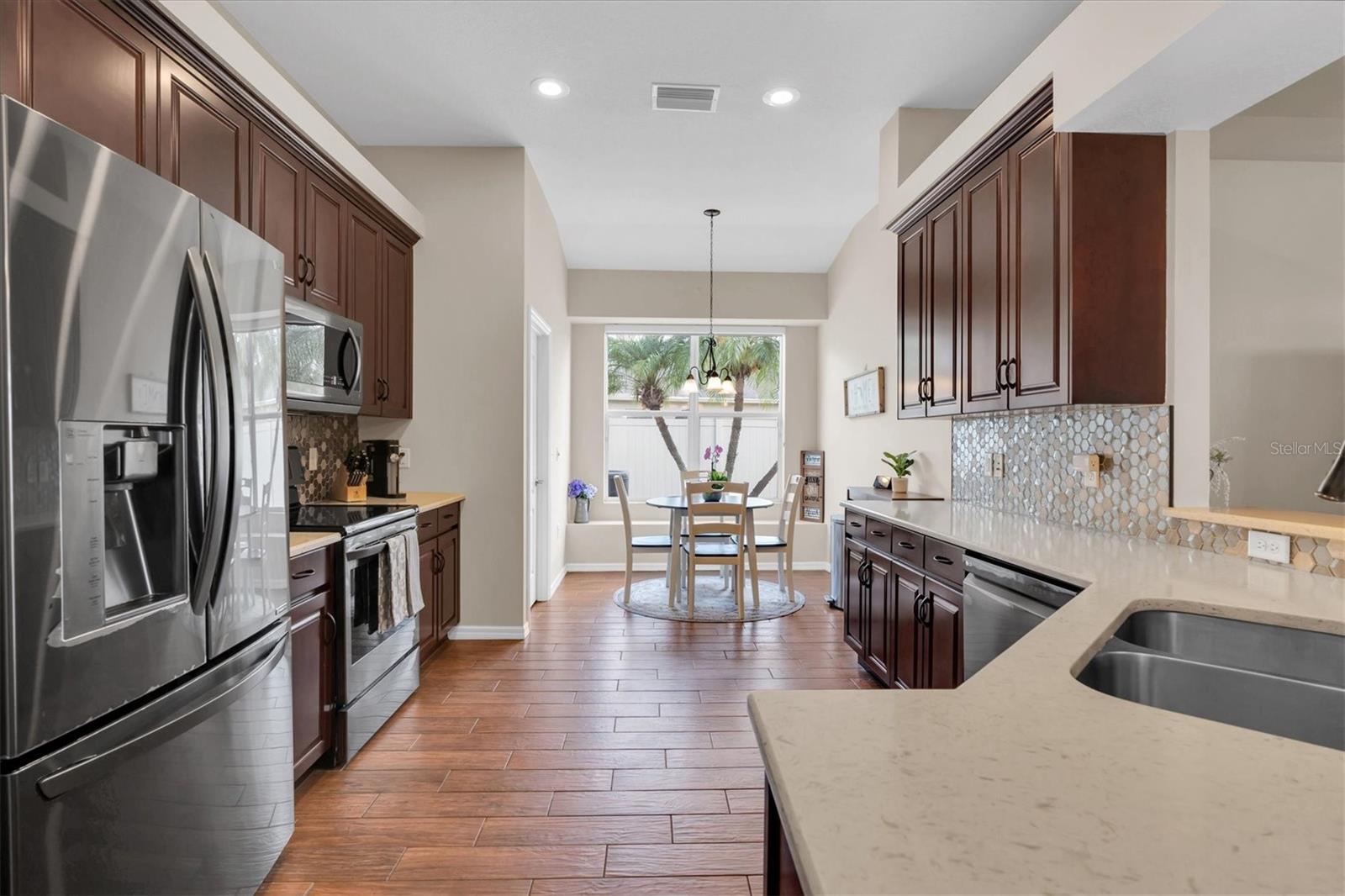 Kitchen and Eat-in Dining Space