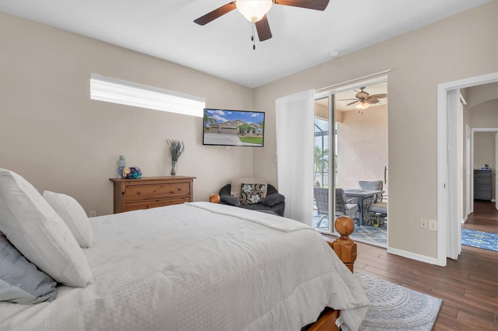Primary Bedroom with Lanai Acess