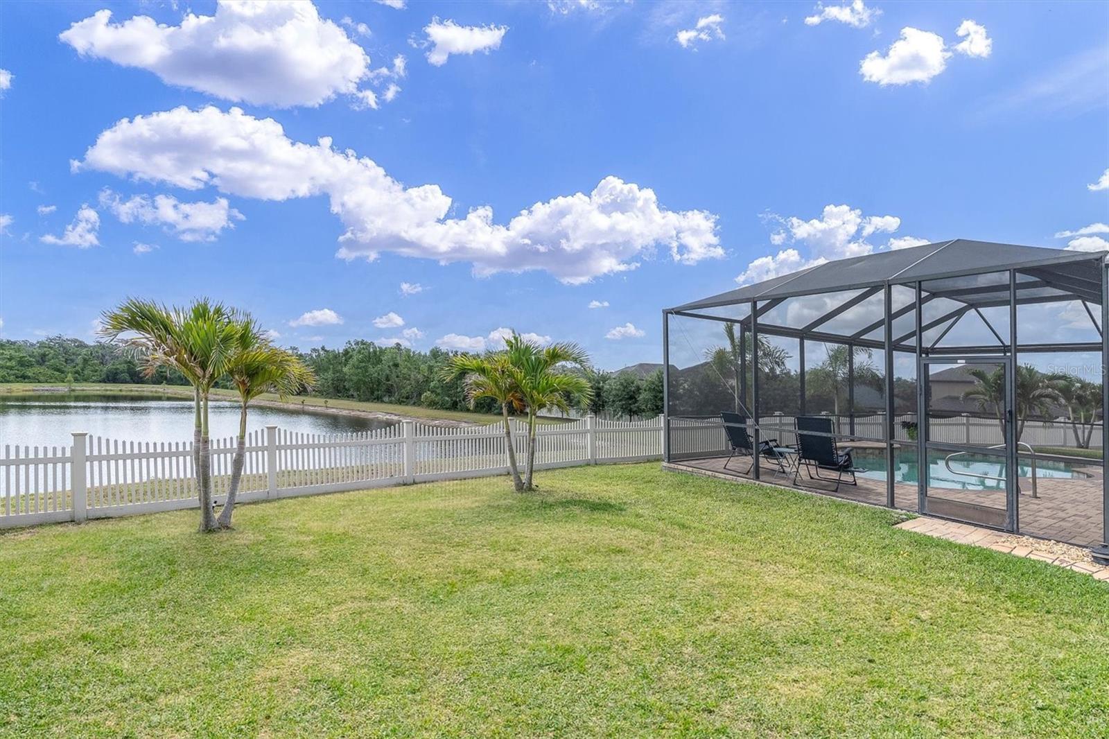 Oversized Backyard with Waterview