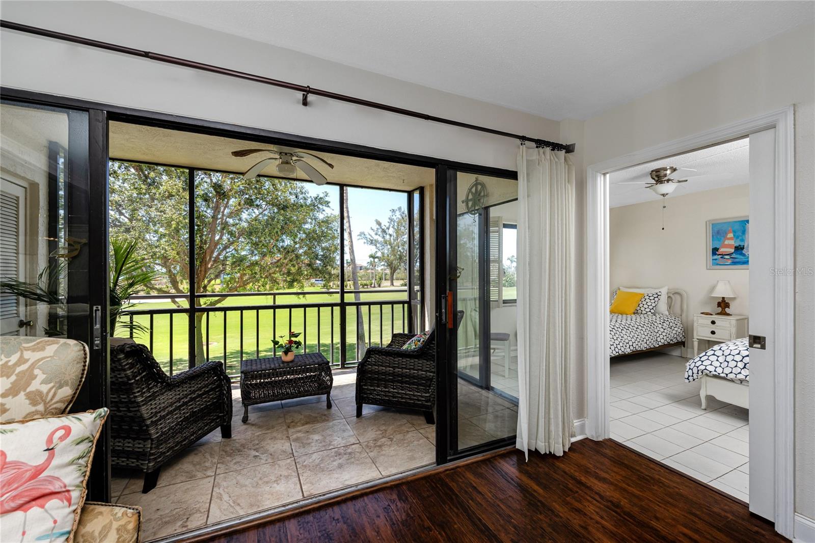 Screened Florida room