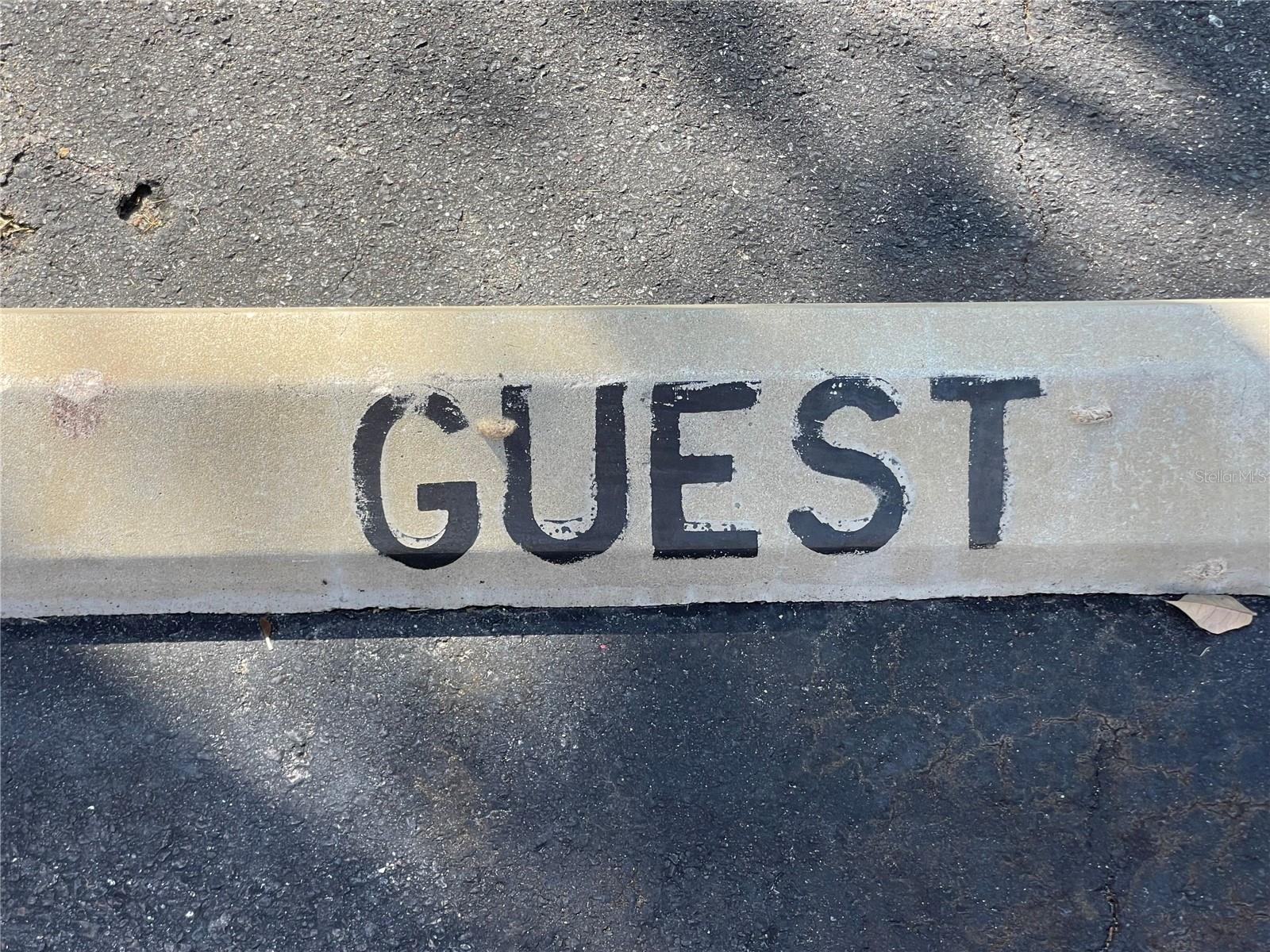 lotsa Guest parking