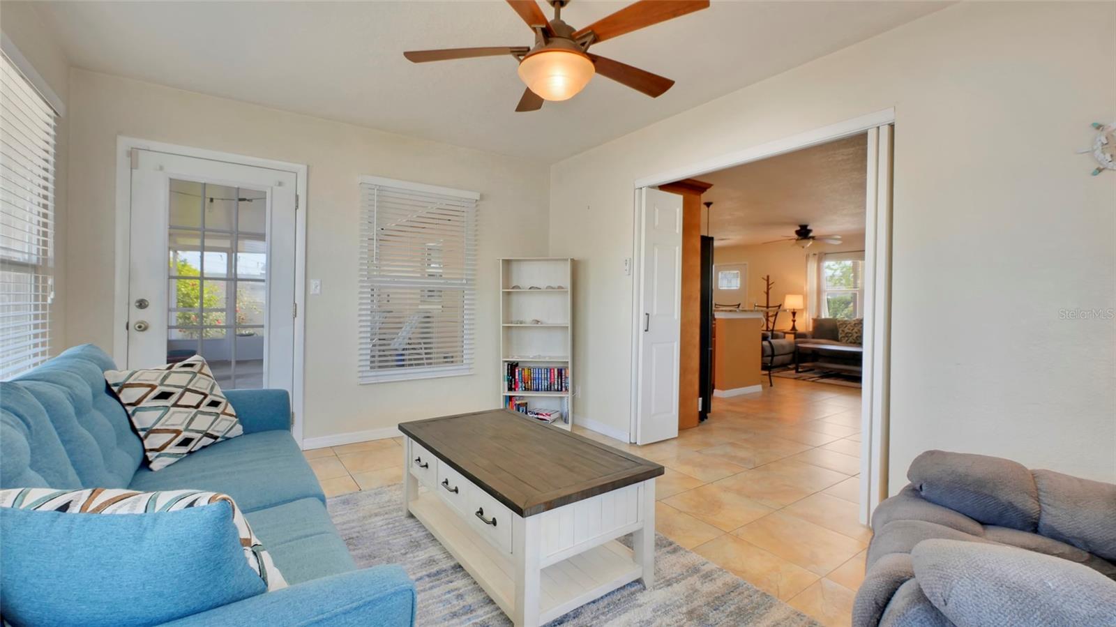 Den, office space, or potential 3rd bedroom.