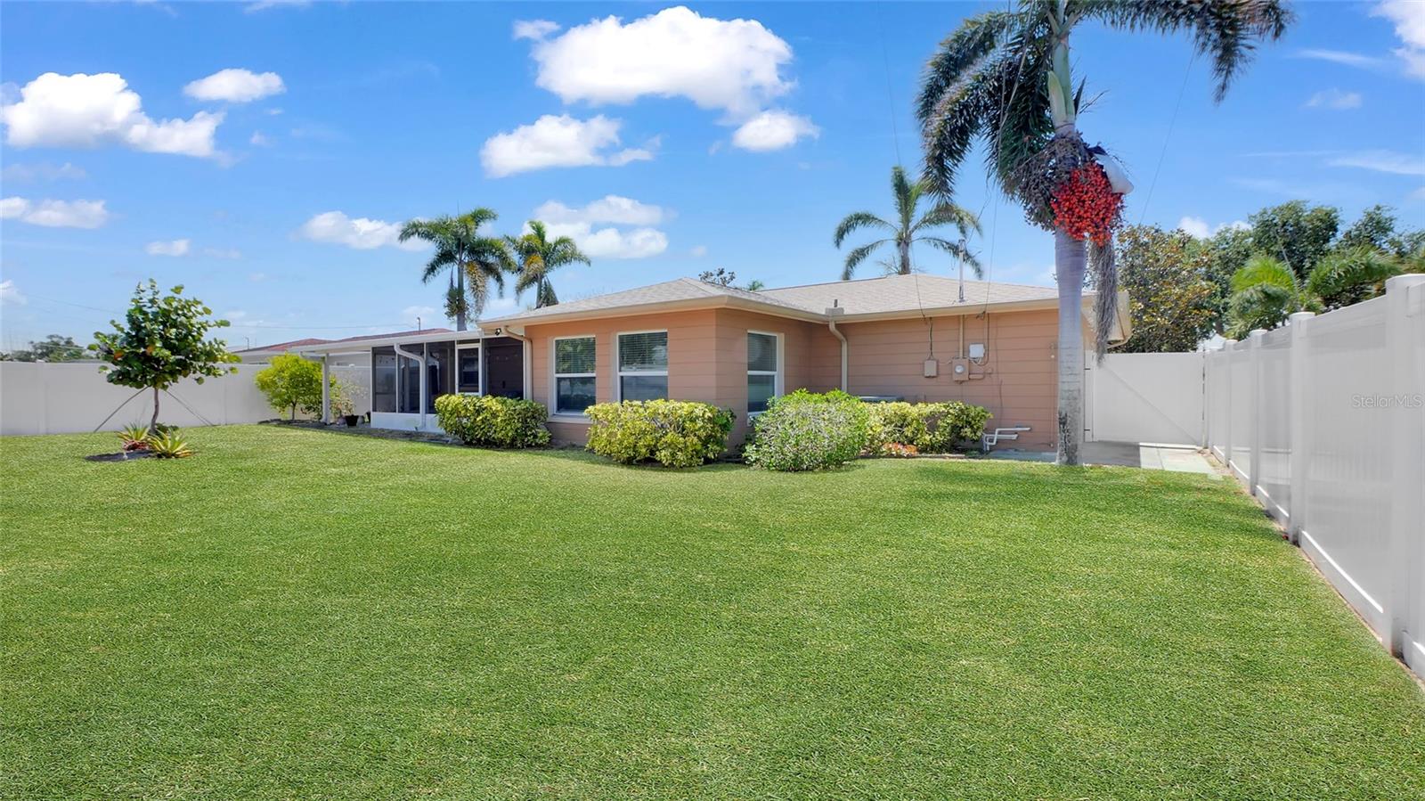 Rear of house - Large backyard