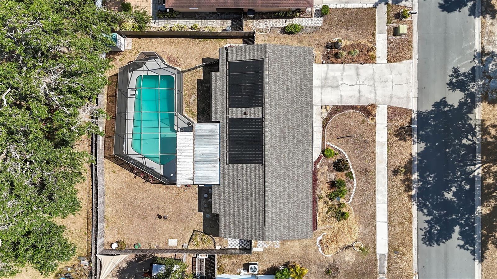 New Roof and New Pool Solar