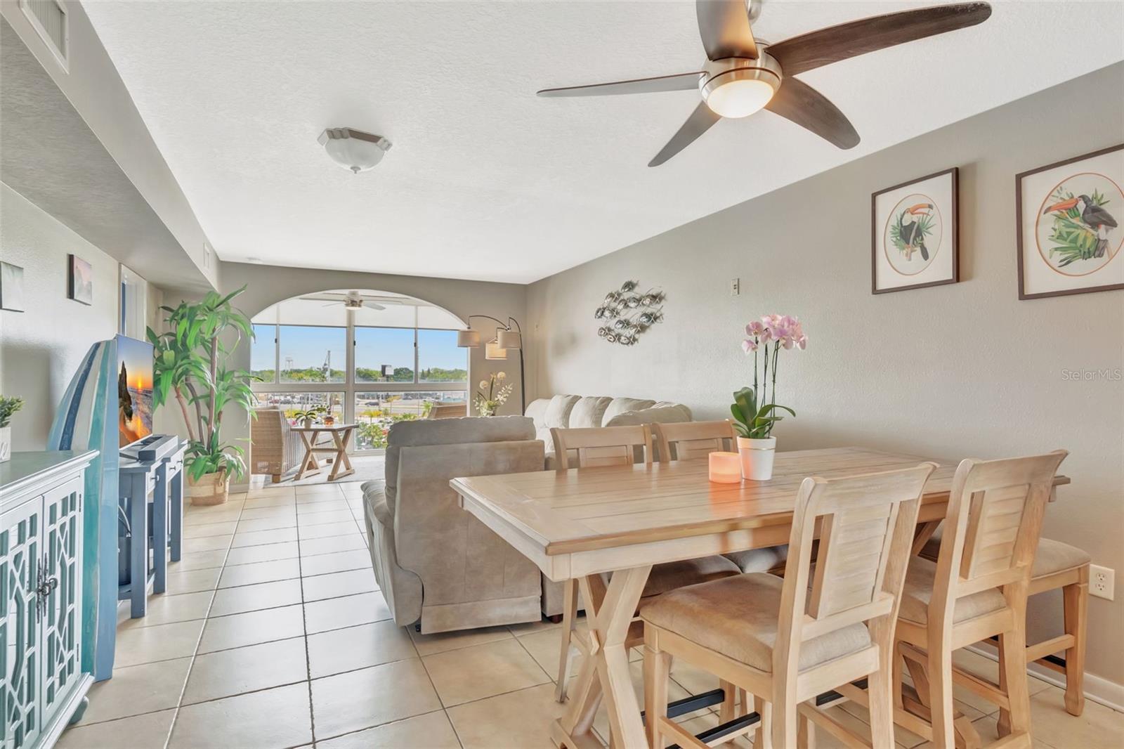 Dining room/Living room combo