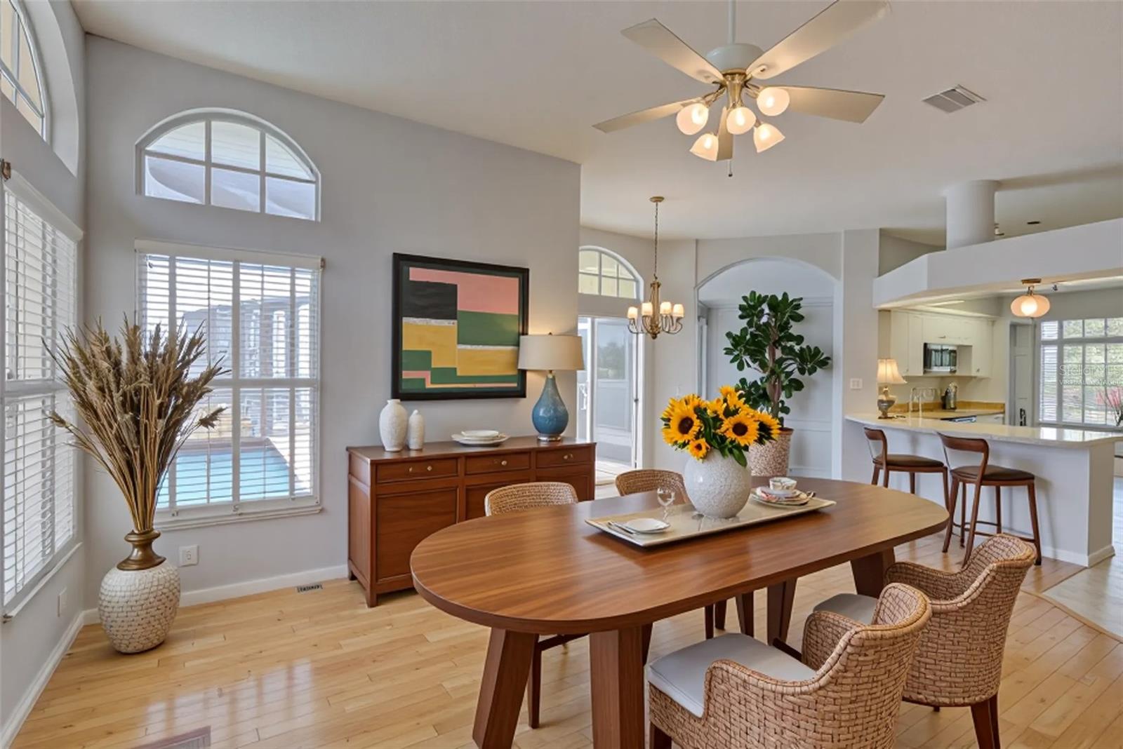 Dinette Virtually Staged