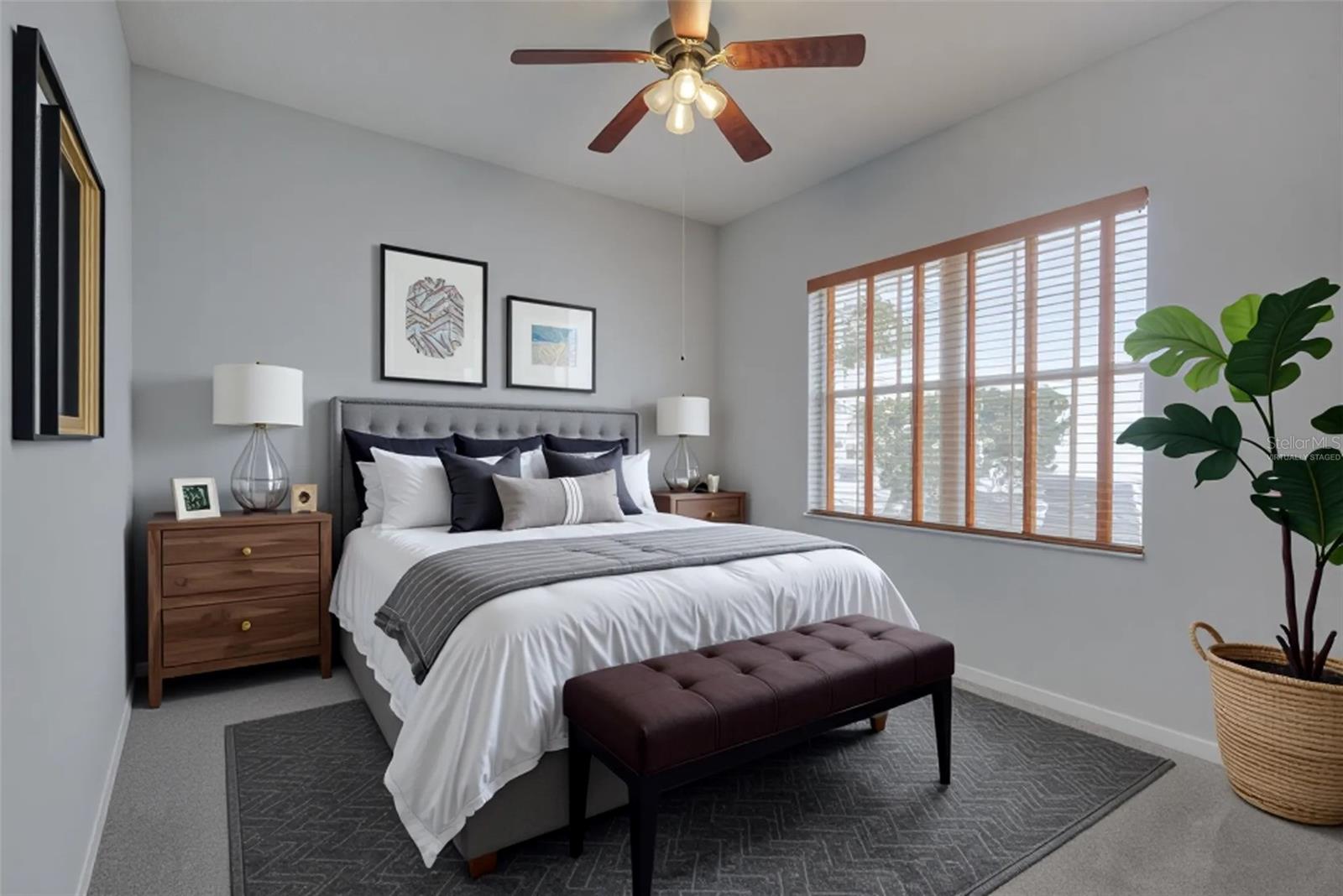 Bedroom 3 Virtually Staged