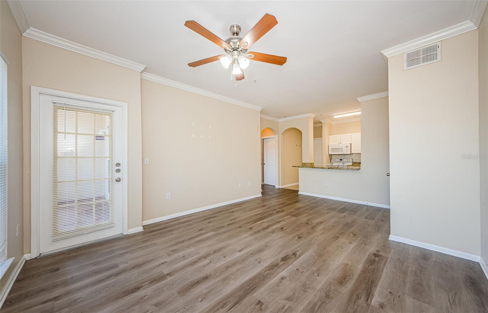 Living Room with Balcony access