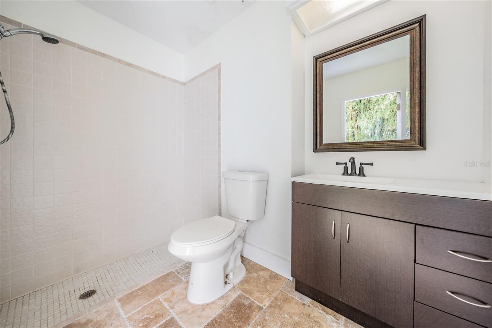 Bathroom 3 in the back of the home with intention to be a Pool Bath
