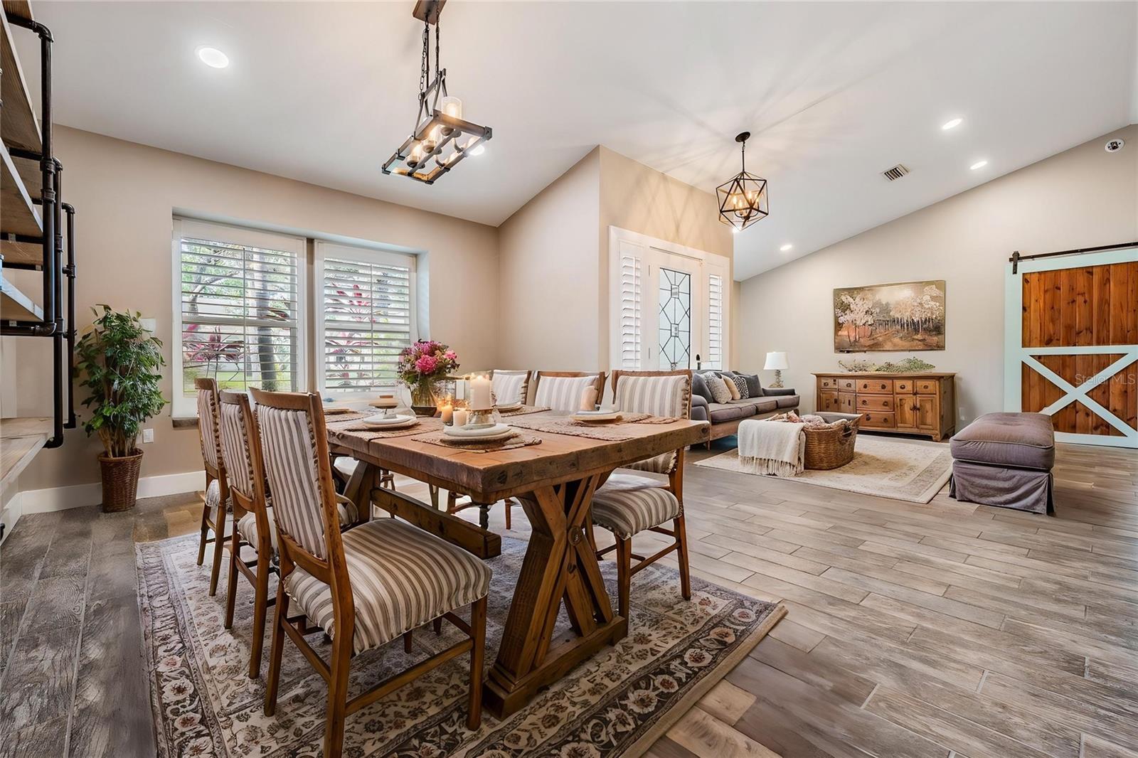 Staged Dining Room