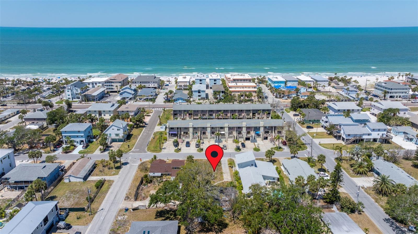 Just located 2 blocks of the Gulf - large lot to build your beach paradise. Indian Rocks Beach allows short term rentals too.