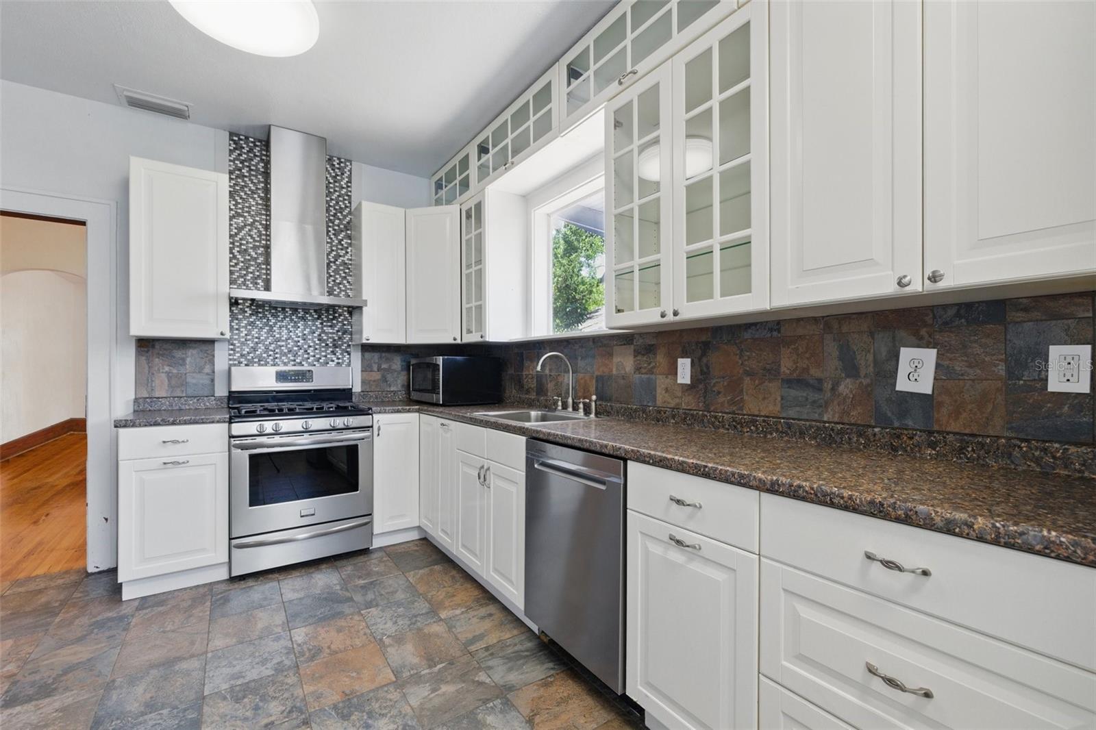 Gas Range with Hood