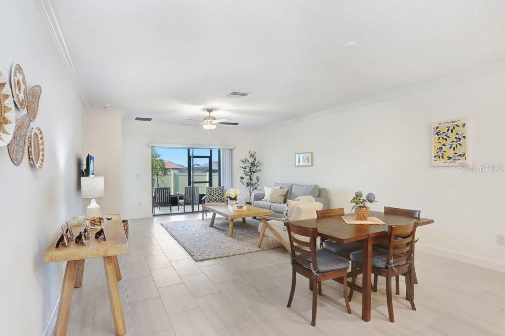 Dining Room/Living Room Combo