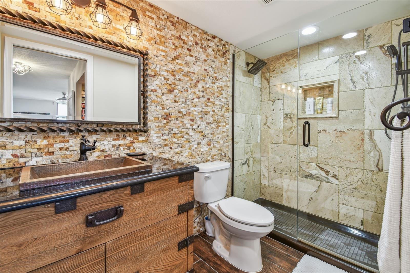 Updated primary bath