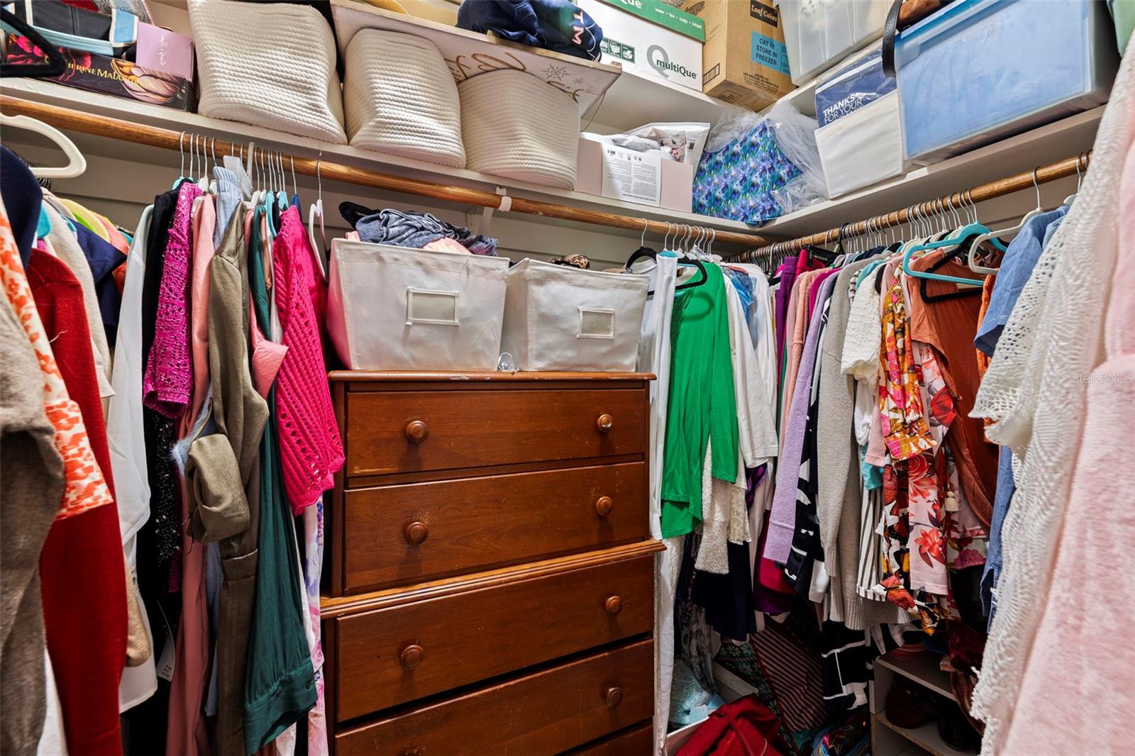 PRIMARY WALK IN CLOSET