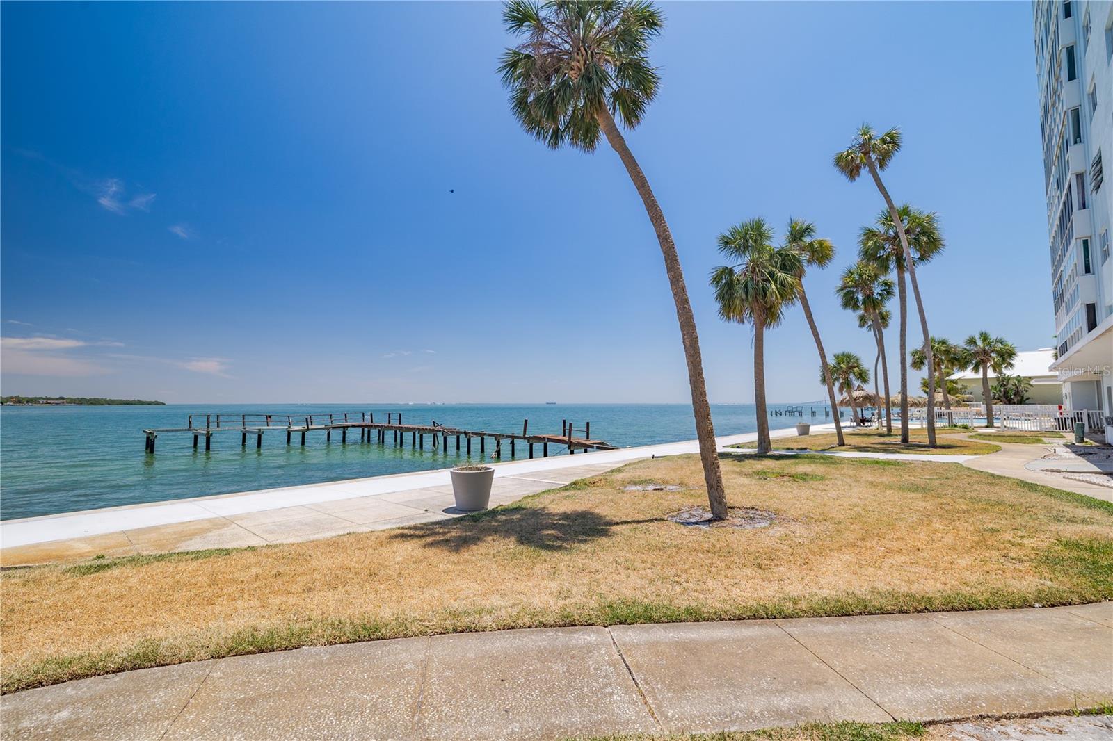 The waterfront views are amazing! The fishing pier will be fully restored and repaired by summer.