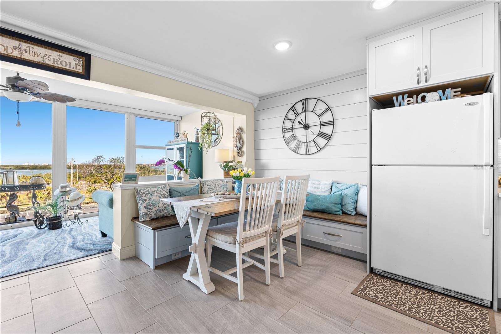 This spacious unit was recently renovated with thoughtful design.