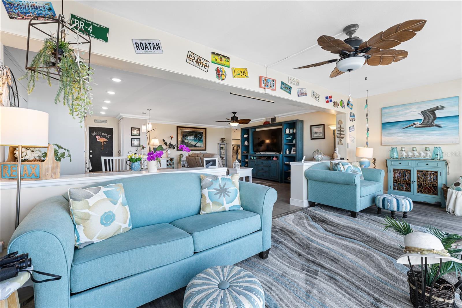 The additional living space offers an addiitonal area to relax, unwind or curl up with a great book.