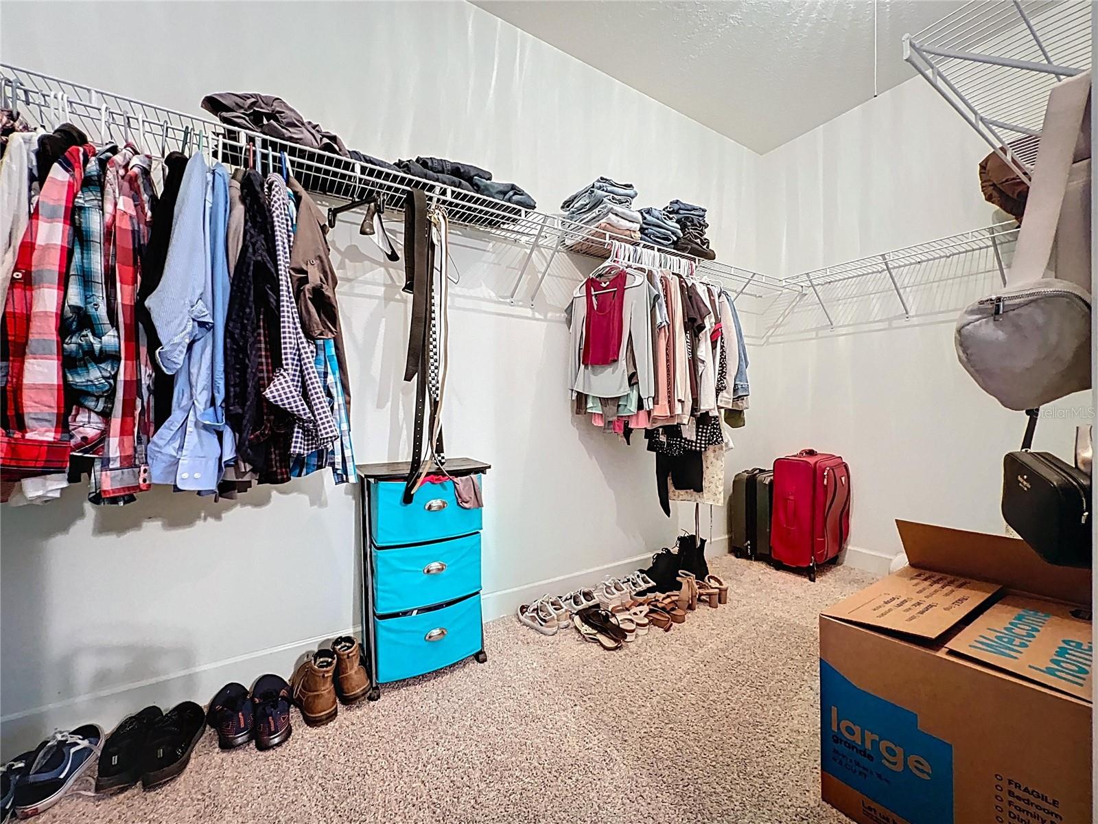 Walk in closet