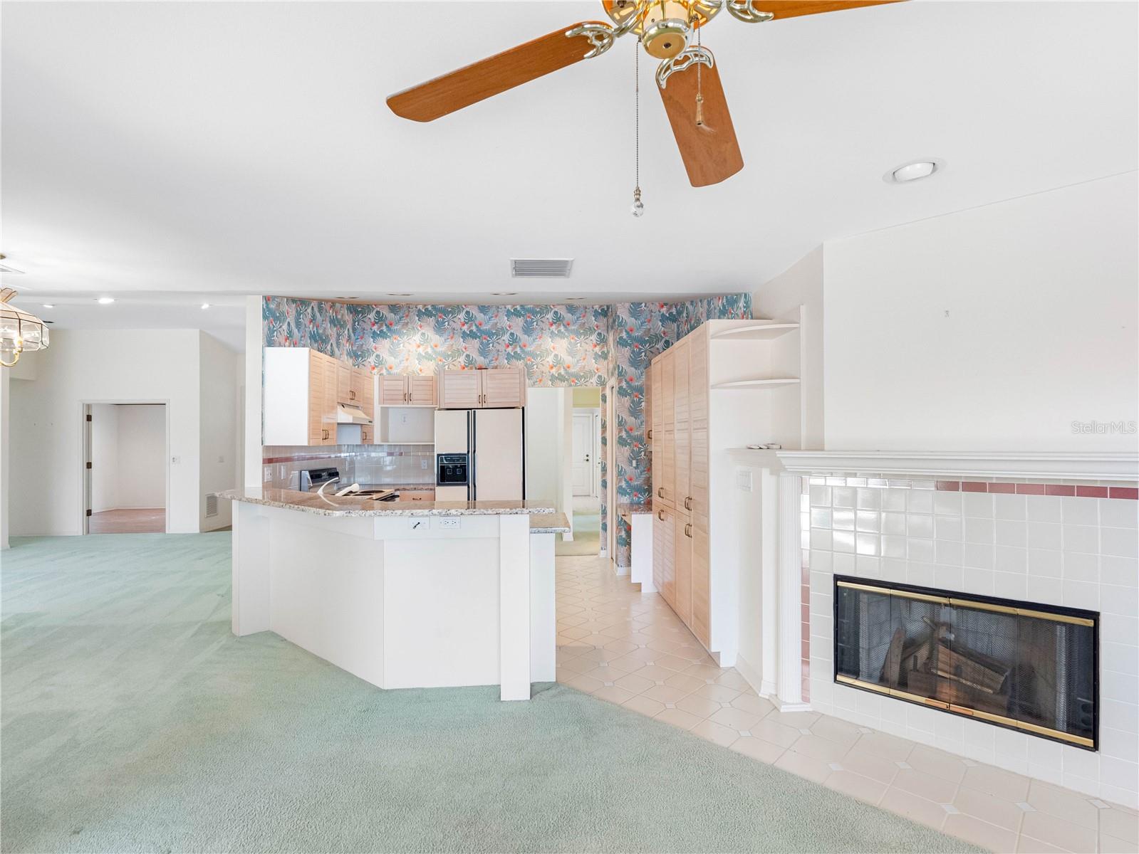 Kitchen with remodel potential