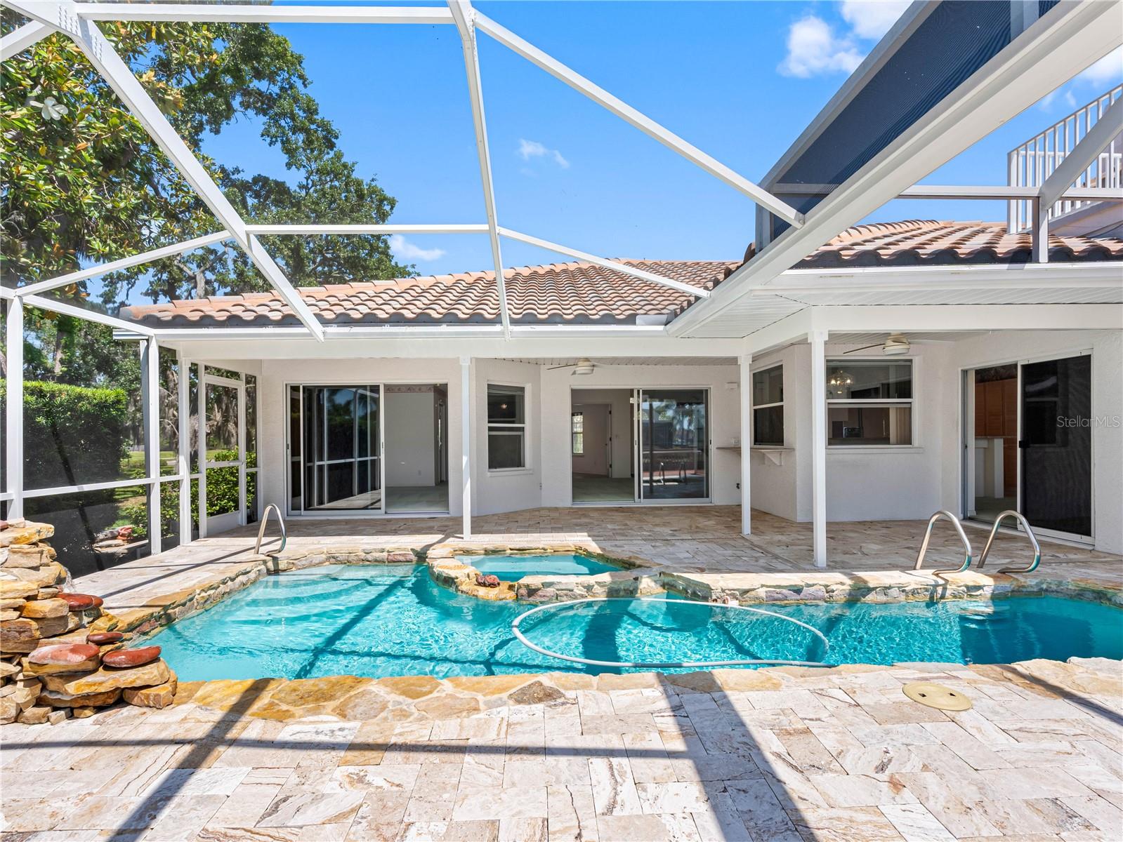 Pool and spa