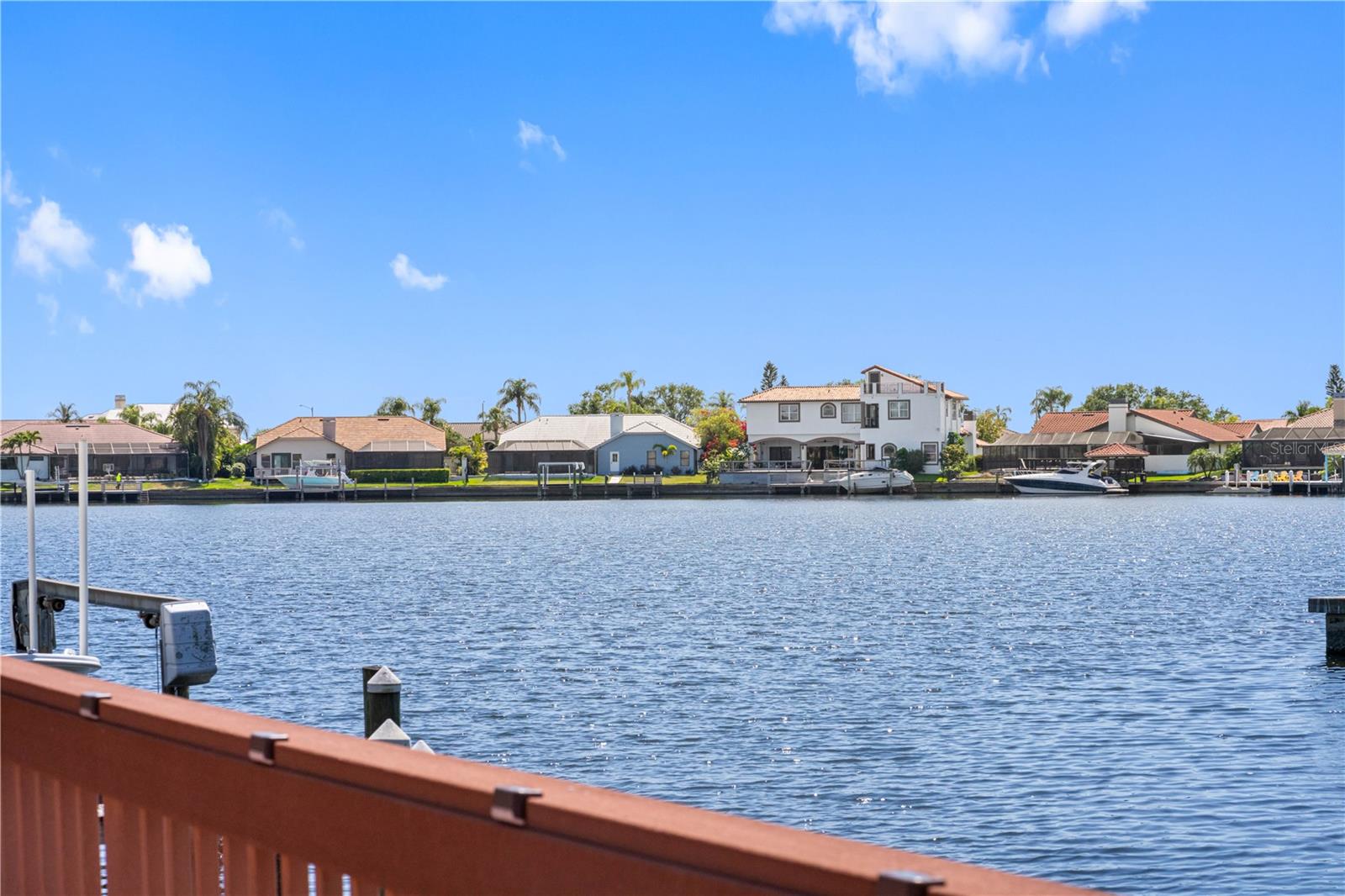 Lake view from the pool deck