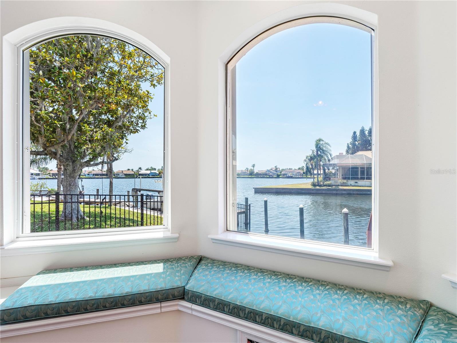 View from entertainment room