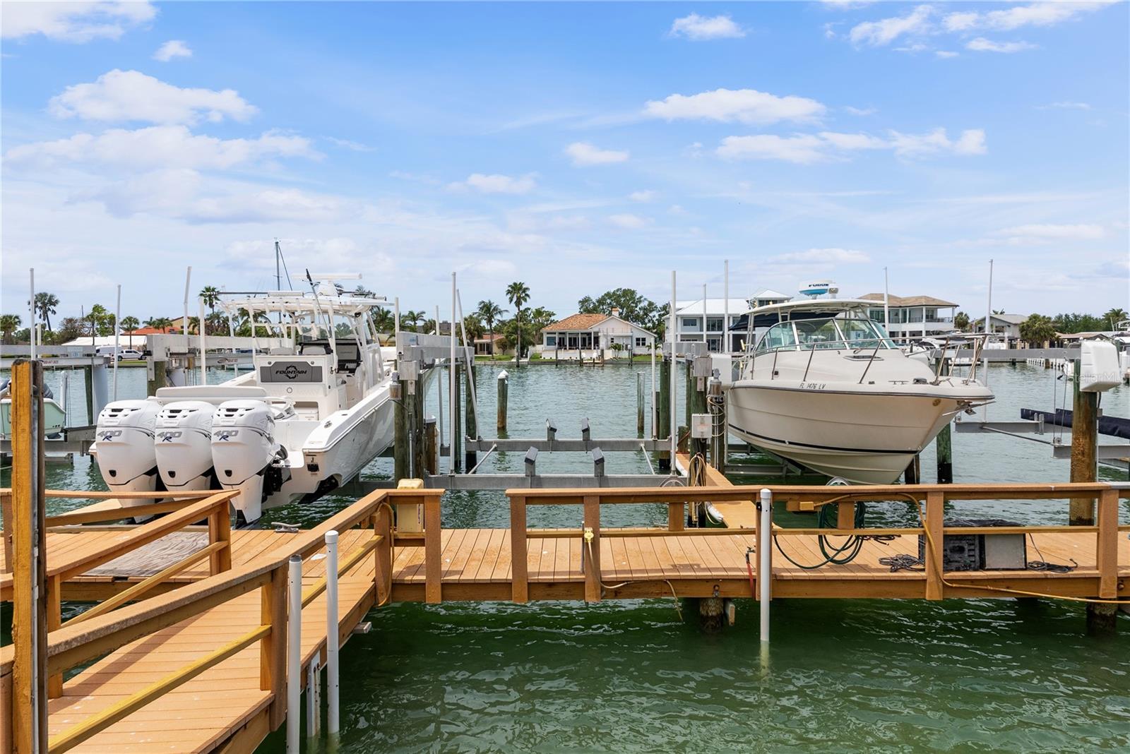 Dock and boat slip